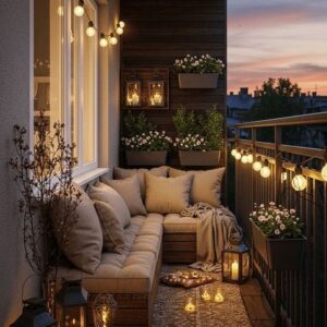 erene Ember Balcony Lounge Set”